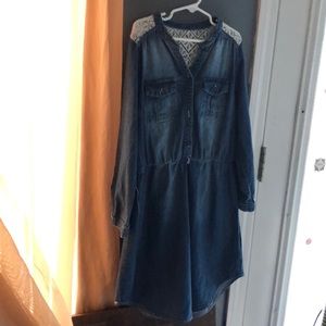 Size 10 little girls jean dress